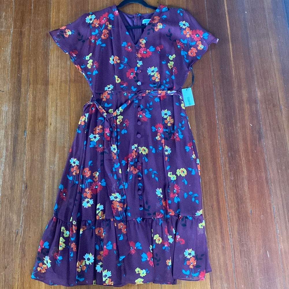 Calvin Klein short sleeved dress